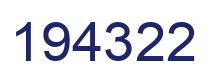 Número 194322 imagen azul