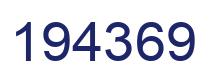 Número 194369 imagen azul