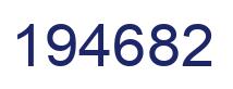 Número 194682 imagen azul