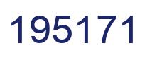 Número 195171 imagen azul