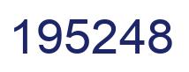 Número 195248 imagen azul