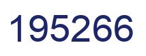 Número 195266 imagen azul