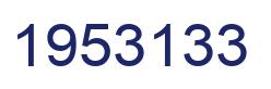 Number 1953133 blue image