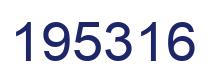 Número 195316 imagen azul