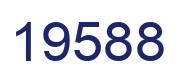 Número 19588 imagen azul
