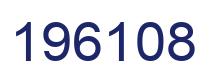Number 196108 blue image