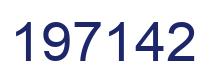 Número 197142 imagen azul