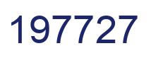Number 197727 blue image