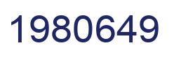 Número 1980649 imagen azul