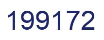Number 199172 blue image
