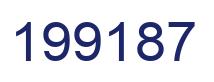 Number 199187 blue image