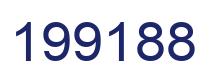 Number 199188 blue image