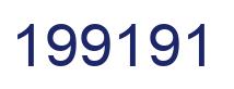 Number 199191 blue image