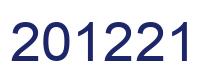 Number 201221 blue image