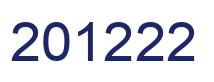 Number 201222 blue image