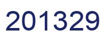 Number 201329 blue image