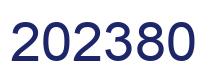 Number 202380 blue image