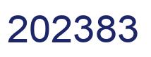 Number 202383 blue image