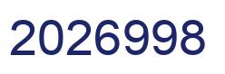 Número 2026998 imagen azul