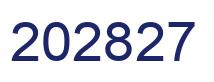 Number 202827 blue image