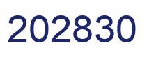 Number 202830 blue image
