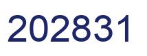 Number 202831 blue image