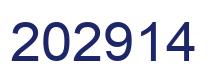 Número 202914 imagen azul