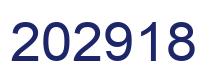 Number 202918 blue image