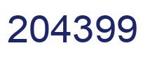 Número 204399 imagen azul