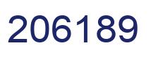 Número 206189 imagen azul