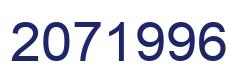 Número 2071996 imagen azul