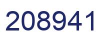 Número 208941 imagen azul