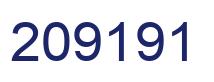 Número 209191 imagen azul
