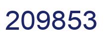 Número 209853 imagen azul