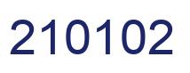 Número 210102 imagen azul