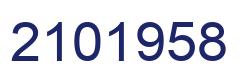 Número 2101958 imagen azul
