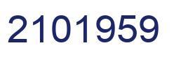Número 2101959 imagen azul