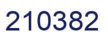 Number 210382 blue image