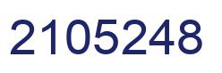 Número 2105248 imagen azul