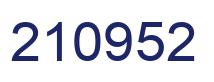 Número 210952 imagen azul
