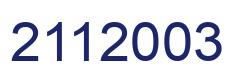 Número 2112003 imagen azul