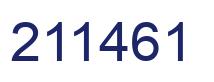 Número 211461 imagen azul