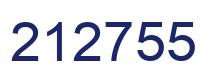 Número 212755 imagen azul