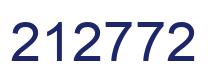 Number 212772 blue image