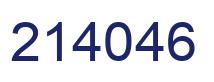 Número 214046 imagen azul