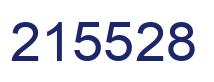 Número 215528 imagen azul