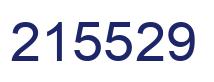 Número 215529 imagen azul