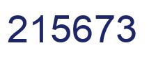 Número 215673 imagen azul