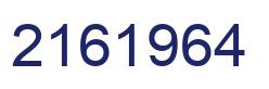 Número 2161964 imagen azul