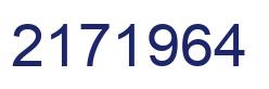 Número 2171964 imagen azul